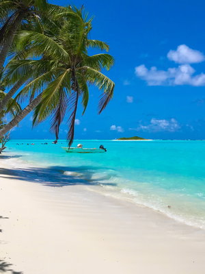 Floating around the Maldives