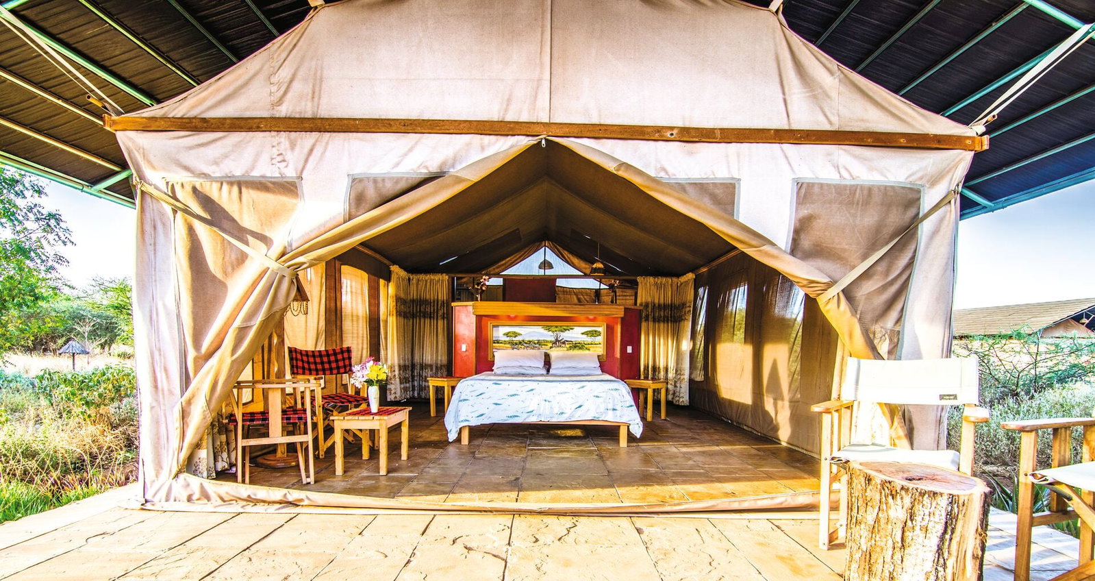 Glamping accommodation in Kenya for group travellers