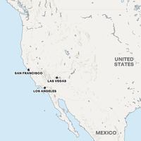 Campervan Hire USA Map