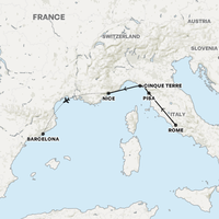 Mediterranean Express Map