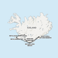 Incredible Iceland Map