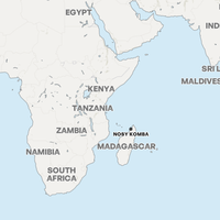 Madagascar Marine Conservation Map