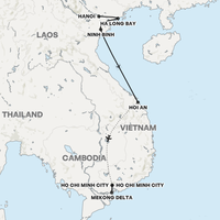 Vietnam Adventure Map