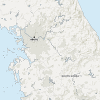 Paid Teaching in South Korea Map
