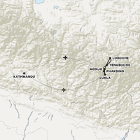 Everest Base Camp Adventure Map