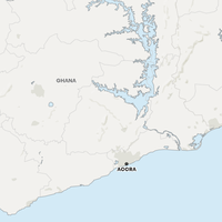 Ghana Teaching & Childcare Project Map