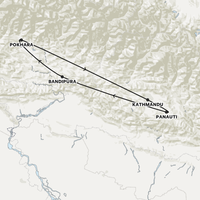 Nepal Express Map