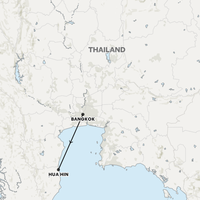 Paid Teaching in Thailand Map