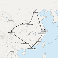 China Adventure Map