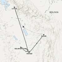 Bolivia Discovery Map