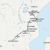 Wild Africa Adventure Map
