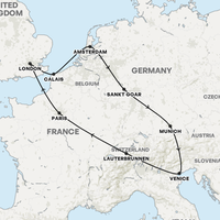 Europe Express Map