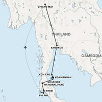 Thai Adventure Map