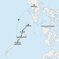LGBTQ+ Backpackers - Philippines Group Tour Map
