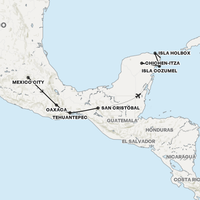 Mexico Adventure Map