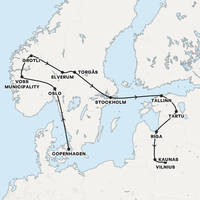 Scandinavia Discovery Map
