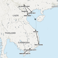 Vietnam & Ha Giang Loop Map