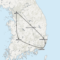 South Korea Discovery Map