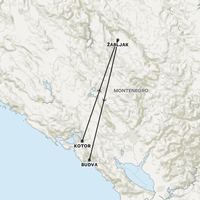 Montenegro Escape Map
