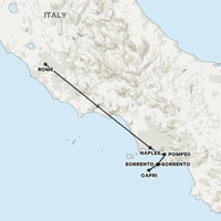 Italy Summer Explorer Map