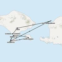 LGBTQ+ Backpackers Bali Adventure Map
