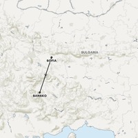 LGBTQ+ Backpackers Bulgaria Ski Map