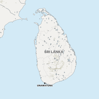 Sri Lanka Pre-School Volunteers Map