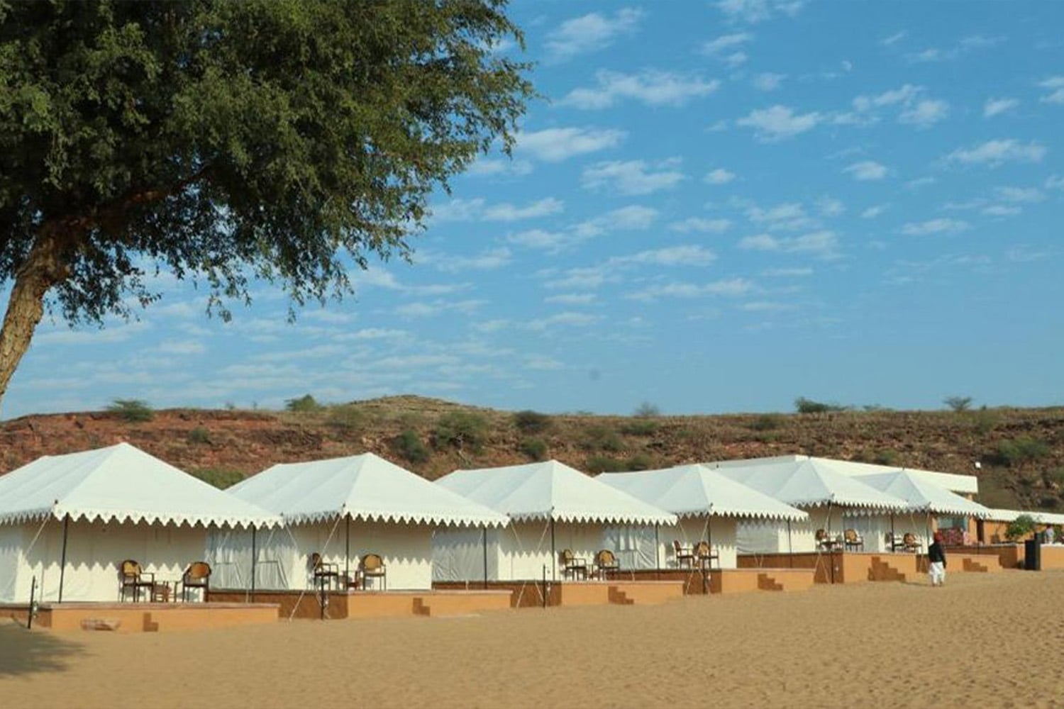 Osian Desert camping on group tour