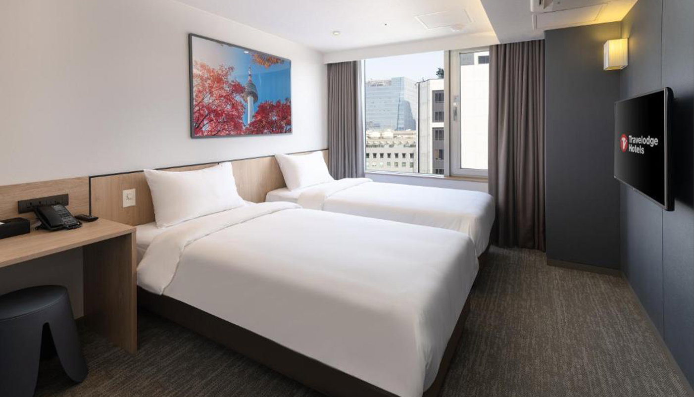 Twin room accommodation Myeongdong Namsan