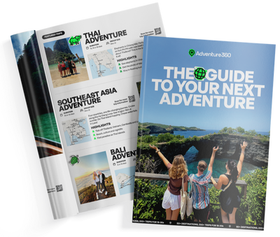 Adventure360 travel brochure